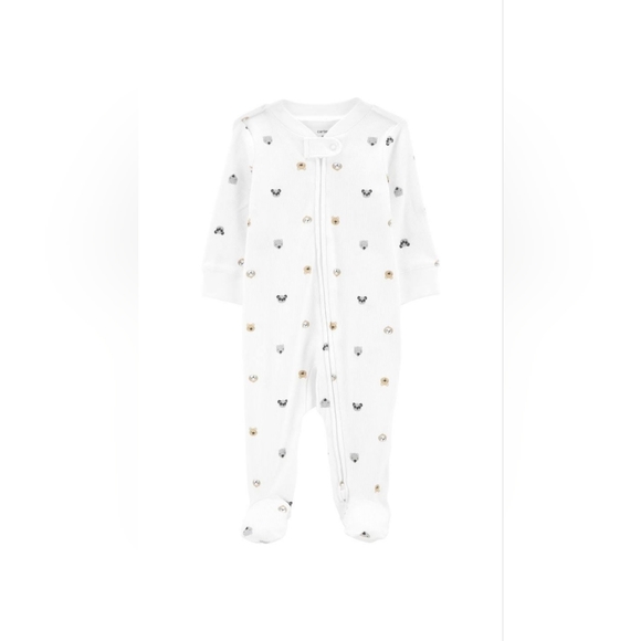 NWT 2-Way Zip Cotton Sleep & Play - 3M - Picture 1 of 2